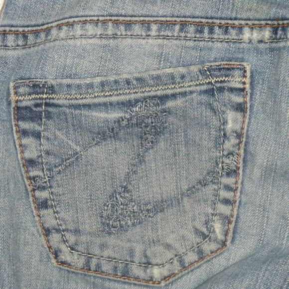 Silver Western Glove Works Tuesday Flare Jeans Womens Size 27x33 - Picture 4 of 5